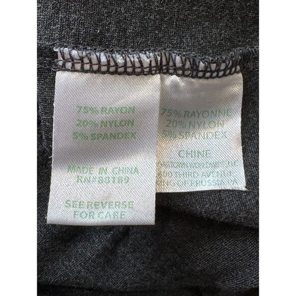 Lilly Pulitzer Woman's Travel stretchy leggings/pants, size Med; Gray - Picture 7 of 8